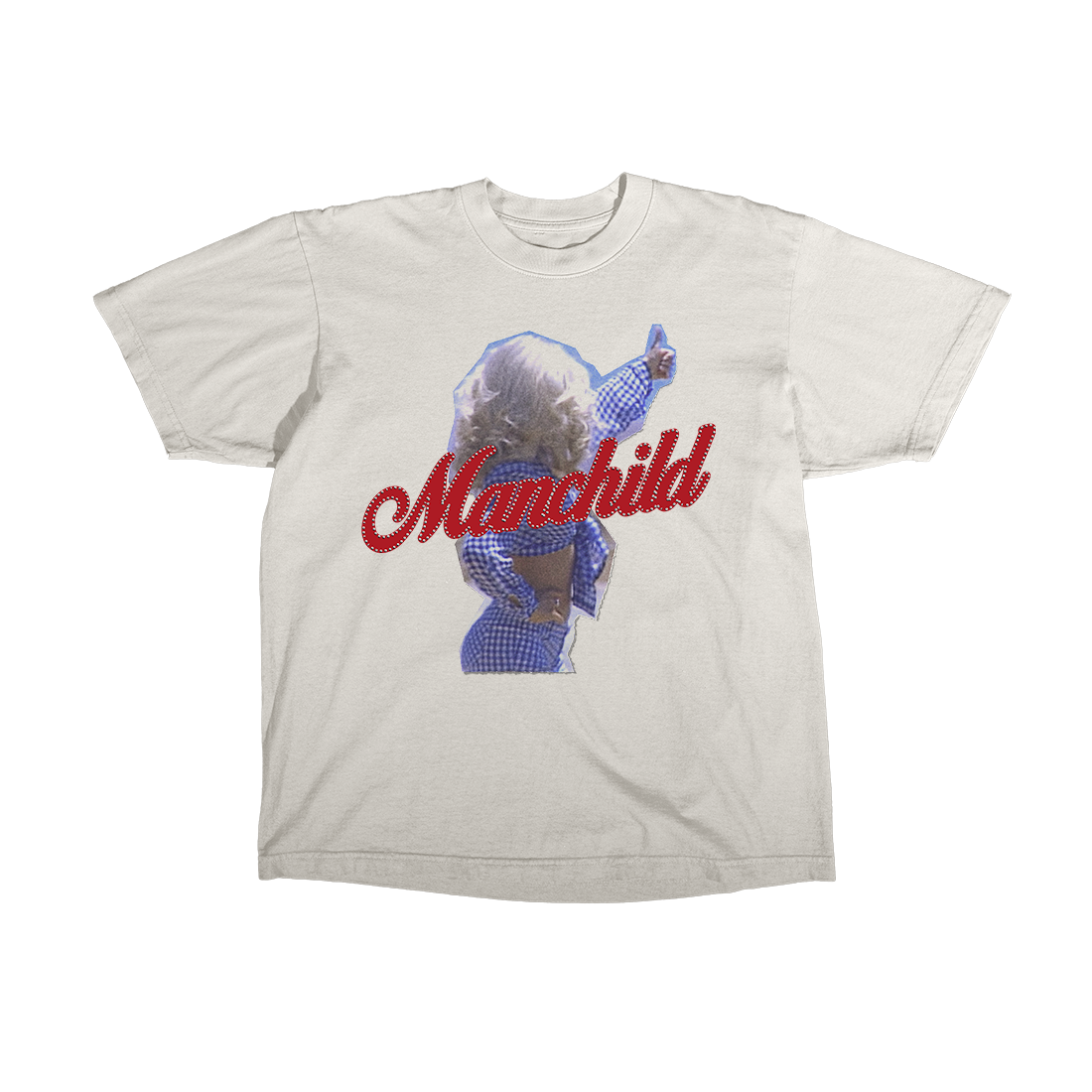 Manchild Rhinestone T-Shirt - Store Sabrina Carpenter