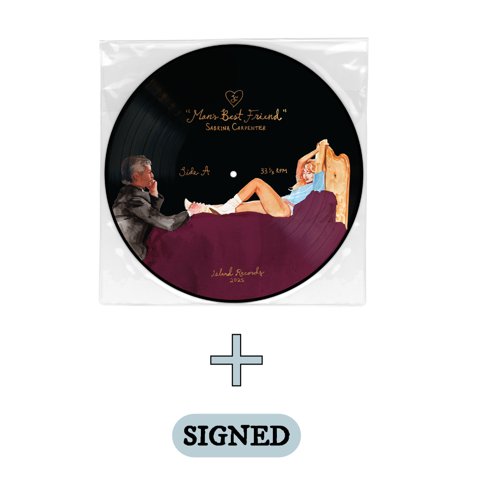 Man's Best Friend D2C Picture Disc + Signed Card - Store Sabrina
