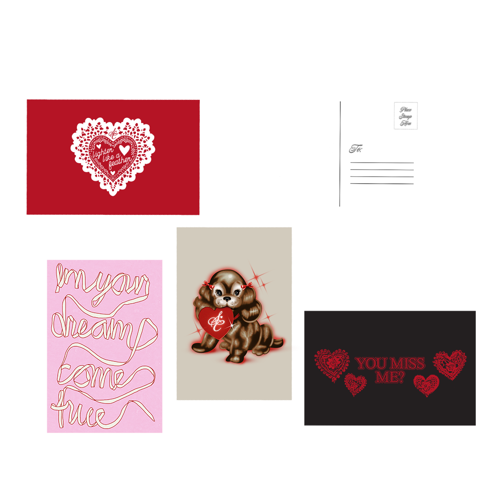 set de cartes postales